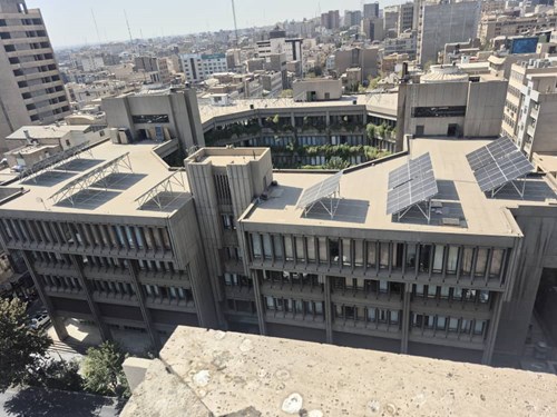 نصب نیروگاه 200 کیلووات روی بام وزارت آموزش و پرورش