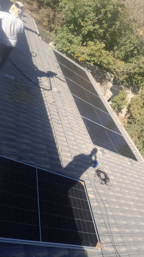 نصب نیروگاه خورشیدی آفگرید 7 کیلووات در کردان