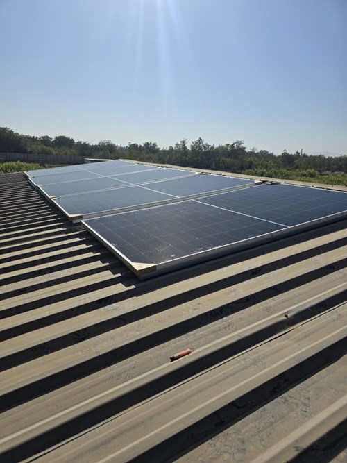 نصب نیروگاه خورشیدی آفگرید 7 کیلووات در هشتگرد